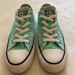 Converse Women’s Aqua All Star Sneakers, Size 6